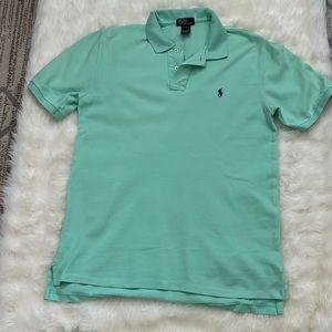 Polo by Ralph Lauren, light green shirt sleeve shirt, size XL (18-20)